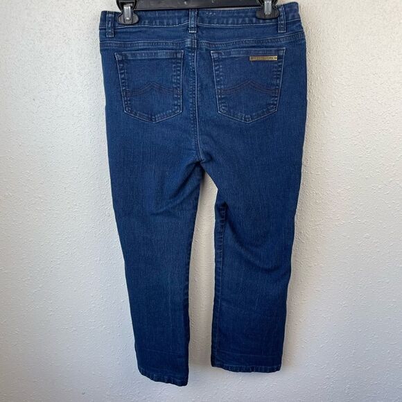 Michael Kors Cropped Jeans Size 4 EUC - Picture 4 of 6